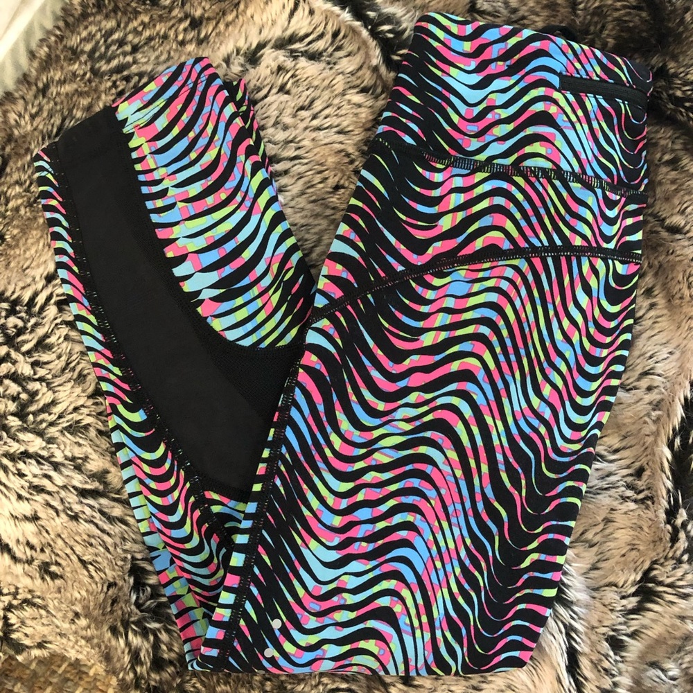 Nike Colorful Dri-Fit Legging Capris XS